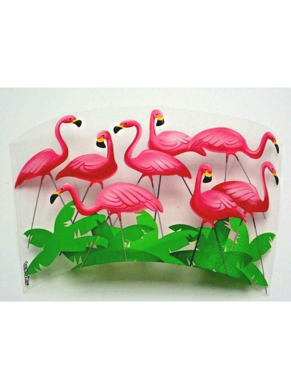 Pink flamingo transparency print Tervis Liner